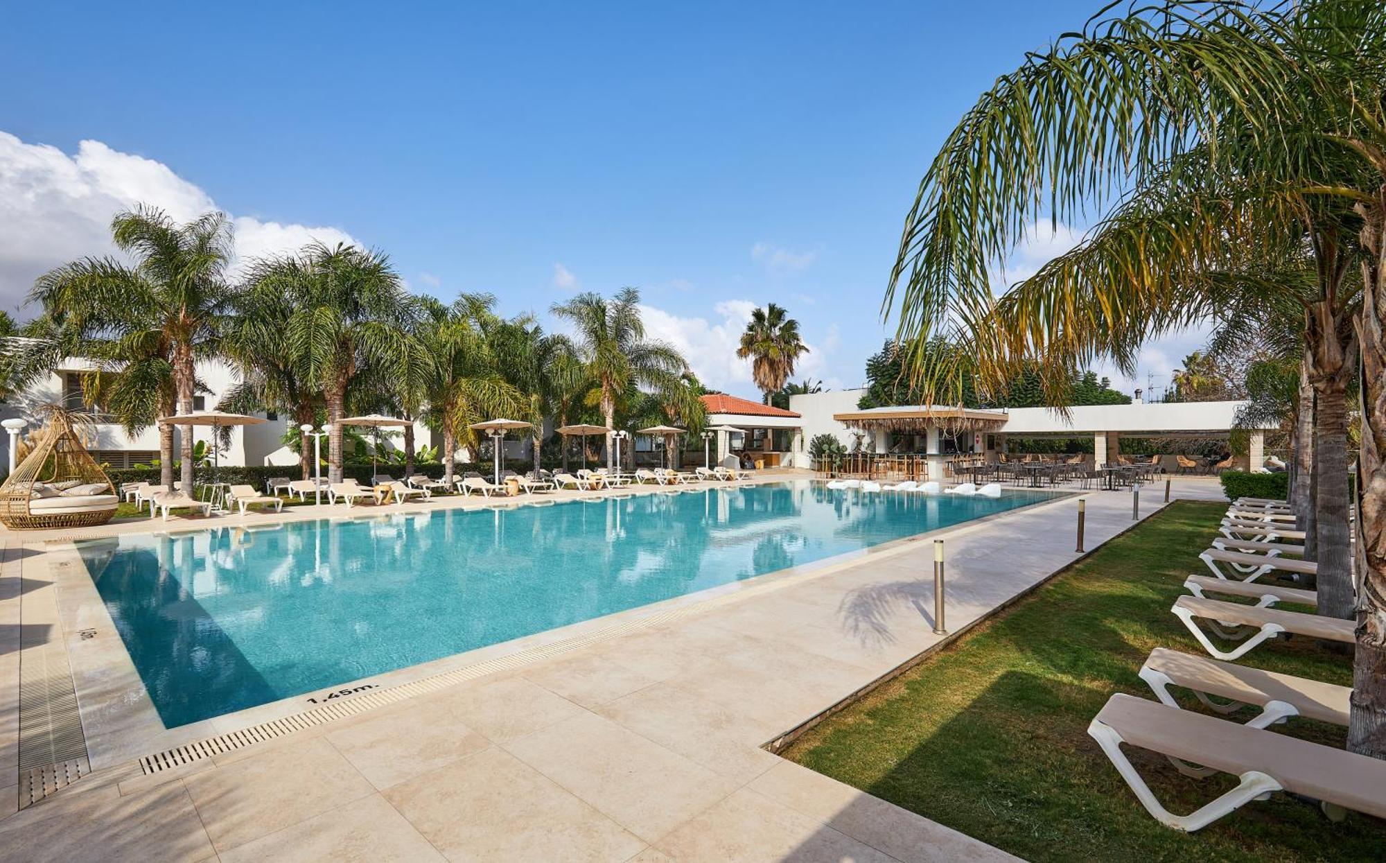 Kyknos Beach Hotel & Bungalows Malia Eksteriør billede