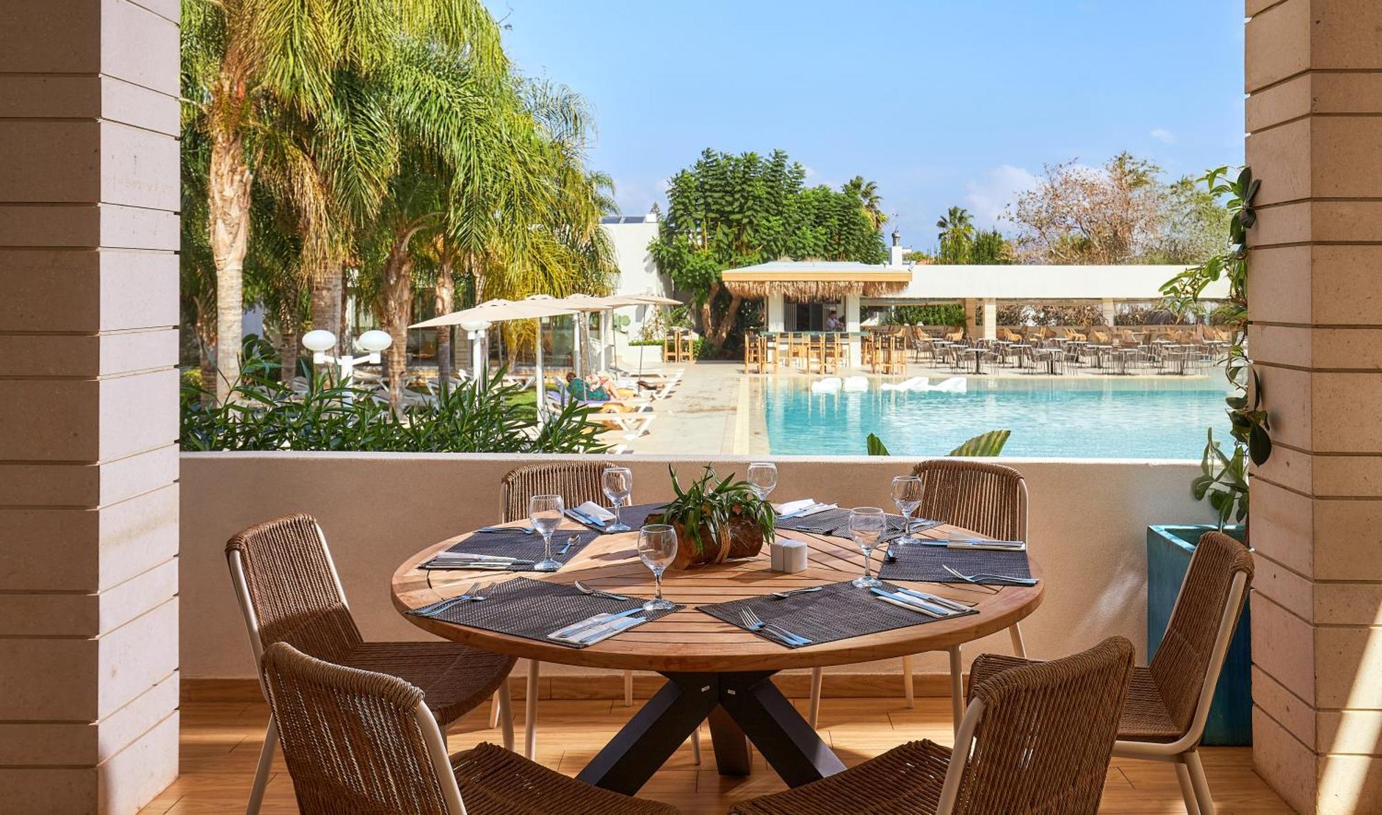 Kyknos Beach Hotel & Bungalows Malia Eksteriør billede