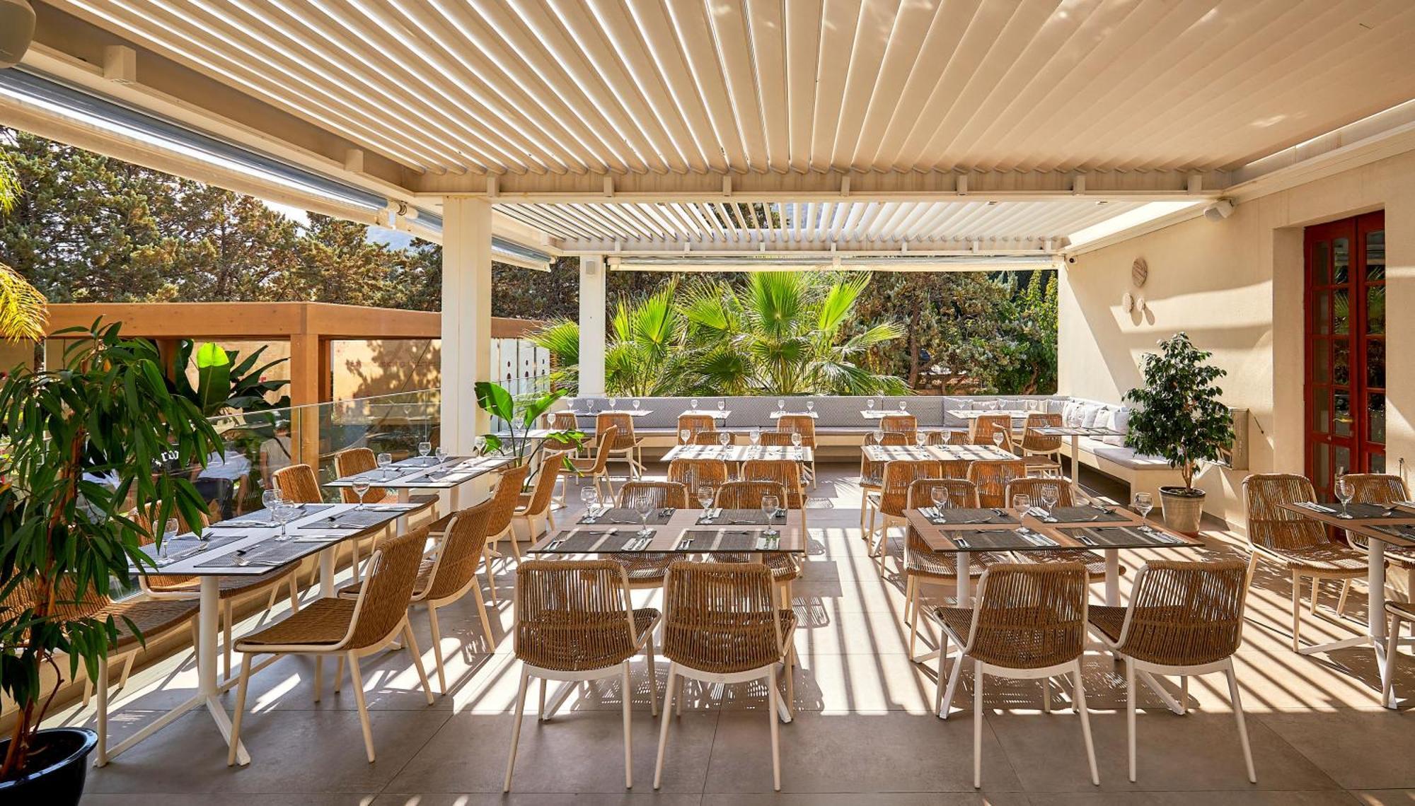 Kyknos Beach Hotel & Bungalows Malia Eksteriør billede