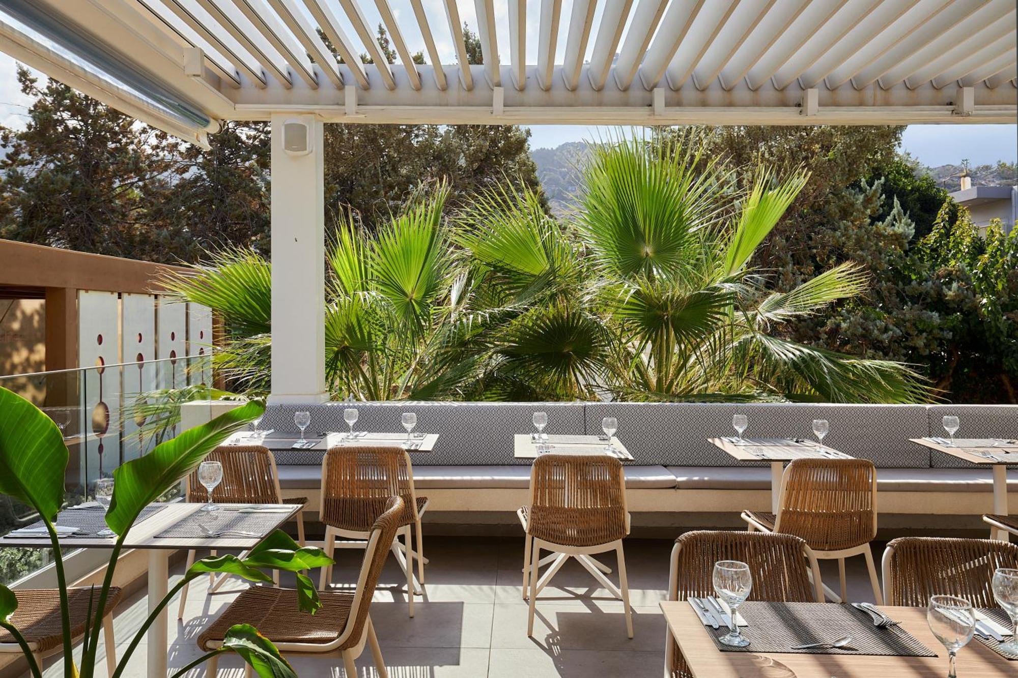 Kyknos Beach Hotel & Bungalows Malia Eksteriør billede